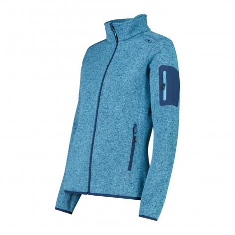 CMP Damen Jacke Knitted Melange Fleece Jacket 3H14746 