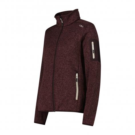 CMP Damen Jacke Knitted Melange Fleece Jacket 3H14746 