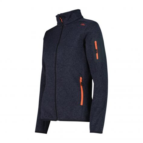 CMP Damen Jacke Knitted Melange Fleece Jacket 3H14746 