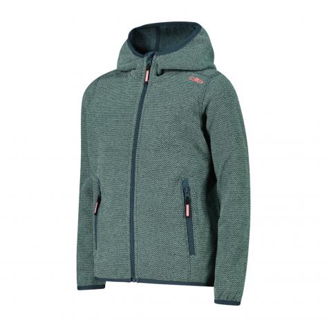 CMP Mädchen Fleece Jacke Fix Hood 3H19825 