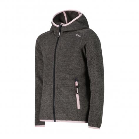CMP Mädchen Fleecejacke Kid G Jacket Fix Hood 3H19825A 