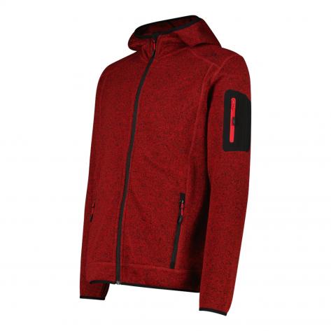 CMP Herren Fleecejacke Knitted Fix Hood Jacket 3H60847N 