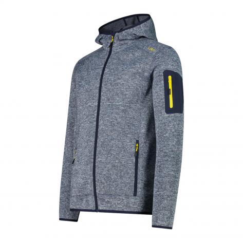 CMP Herren Fleecejacke Knitted Fix Hood Jacket 3H60847N 