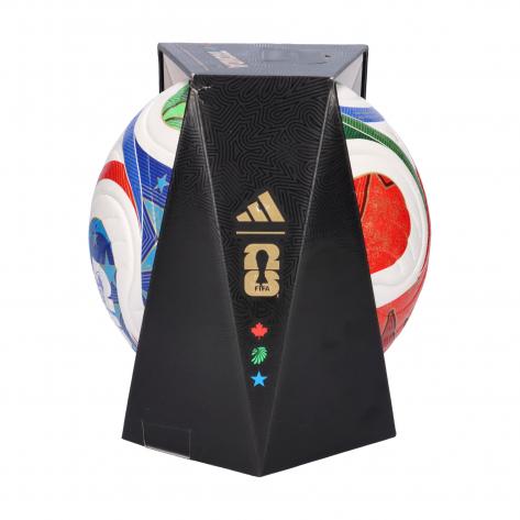 adidas Fussball WM 2026 Trionda Pro Ball JD8021 5 White/Solar Blue/Hi-Res Red/Lime | 5