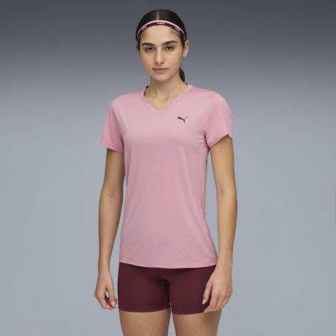 Puma Damen T-Shirt TAD ESSENTIAL VNECK Tee 525890 