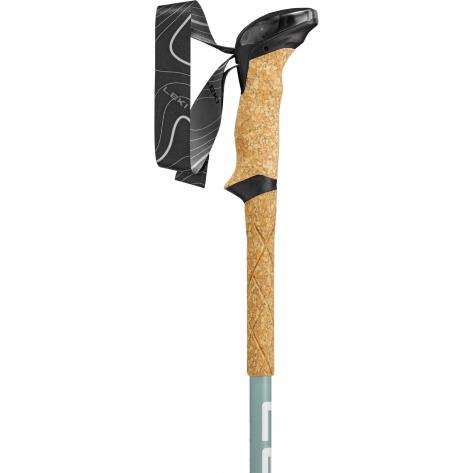 Leki Trekking Stöcke Makalu Lite 65621082C 90-125 cm Greygreen-Silver-White | 90-125 cm