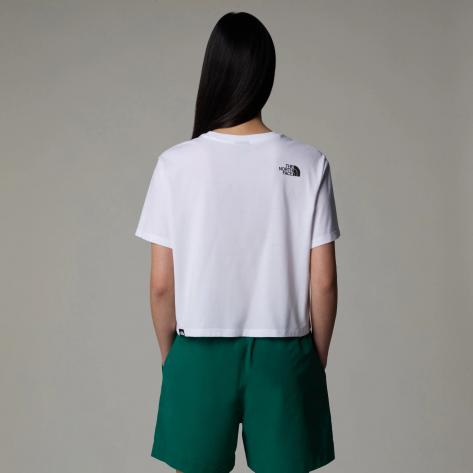 The North Face Damen T-Shirt W Simple Dome Cropped Slim Tee 87U4 