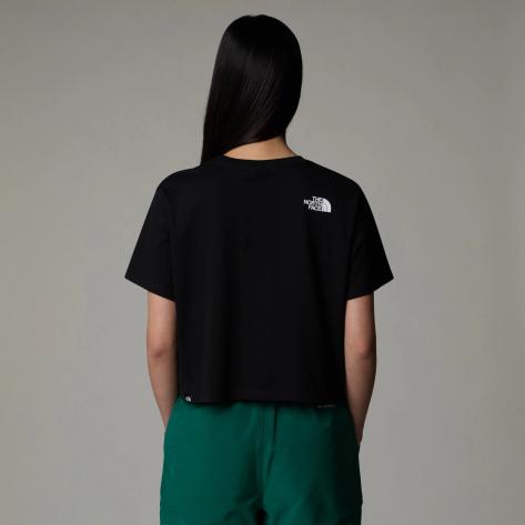 The North Face Damen T-Shirt W Simple Dome Cropped Slim Tee 87U4 