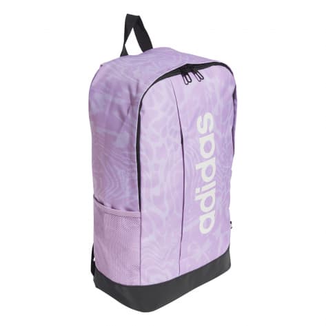 adidas Damen Rucksack LIN BP GFX W JG5799 Ice Lavender/Bliss Lilac/White | One size