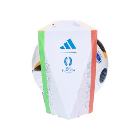 adidas Fussball EURO 24 PRO Fussballliebe IQ3682 5 White/Black/Glory Blue | 5