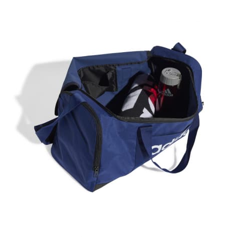 adidas Sporttasche LINEAR DUFFEL IN6116 M Dark Blue/White | M