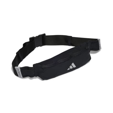 adidas Unisex Laufgürtel Running Belt Waist Bag IB2390 Black/Reflective Silver | One size