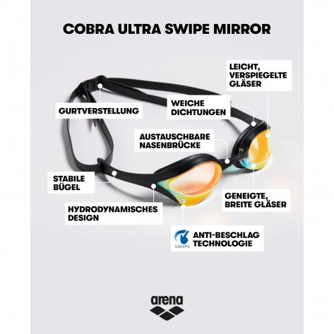 Arena Schwimmbrille Cobra Ultra Swipe 002507 