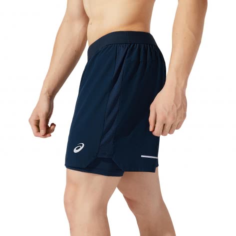 Asics Herren Laufshort Road 2-N-1 7In Short 2011A771-403 S French Blue/French Blue | S