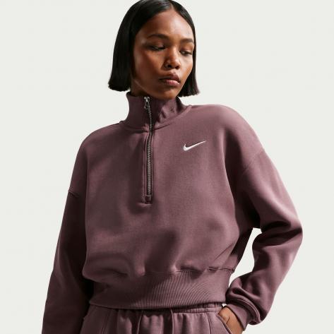 Nike Damen Pullover Oversize 1/2-Zip Phoenix FL. Sweatshirt DQ5767 