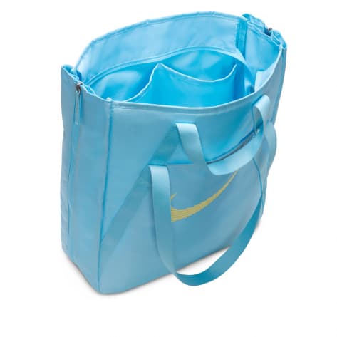 Nike Damen Tragetasche Gym Tote Bag DR7217-407 Aquarius Blue/Lt Laser Orange | One size