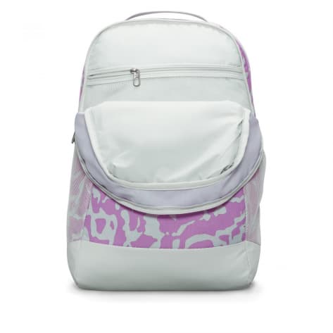 Nike Rucksack Brasilia Backpack (Medium 24L) FB2826-034 Light Silver/Rush Fuchsia | One size
