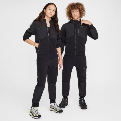Nike Kinder Übergangsjacke Sportswear City Utility EasyOn HF4208-010 137-147 Black/Anthracite/Black | 137-147