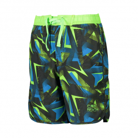 CMP Jungen Badeshort KID MEDIUM SHORTS 31R9124-35ZG 116 MELA-IBIZA-NEERO | 116