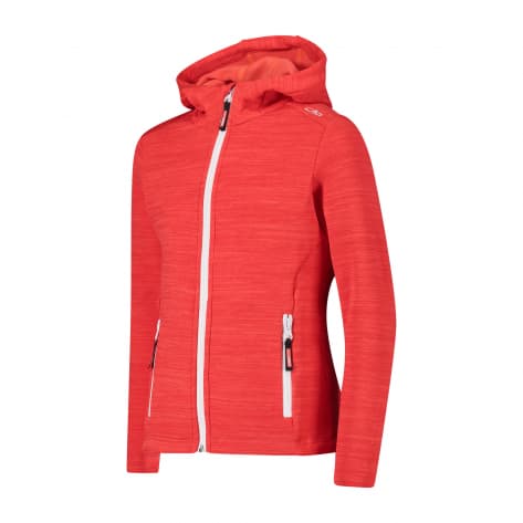 CMP Mädchen Fleece Jacke Stretch Performance 30E9675-C724 116 Red Kiss Melange | 116
