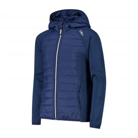 CMP Kinder Jacke Kid G Hybrid Jacket Fix Hood 33E5995-M926 98 Fard-Blue | 98