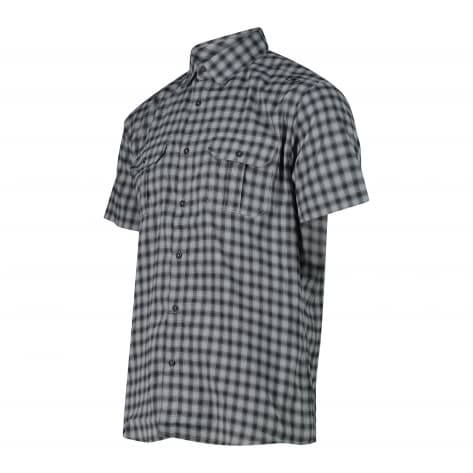 CMP Herren Kurzarmhemd MAN SHIRT 33S5857-08YN 46 Cemento-Antracite-Bianco | 46