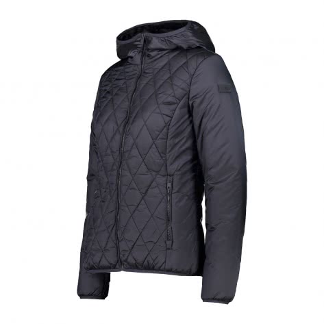 CMP Damen Steppjacke Woman Jacket Fix Hood 31K2816 