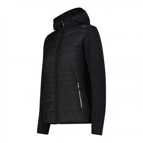 CMP Damen Fleecejacke Woman Jacket Hybrid Fix Hood 35H1626 