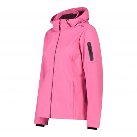 CMP Damen Softshelljacke Woman Jacket Zip Hood 39A5016-B351 34 Pink Fluo | 34