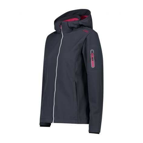CMP Damen Softshelljacke Woman Jacket Zip Hood 39A5006 Rot