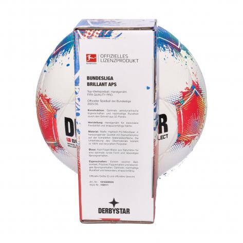 Derbystar Fussball Bundesliga Brillant APS v25 25/26 1816500025 5 Weiss | 5