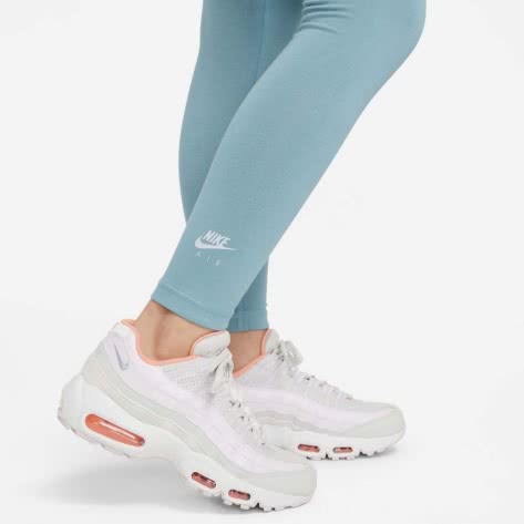 Nike Mädchen Leggings NSW Air Essential Legging DM8369-494 156-166 Worn Blue/Crimson Bliss/Football Grey | 156-166