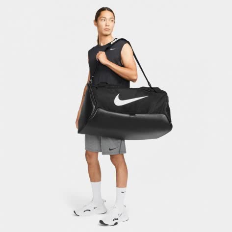 Nike Unisex Sporttasche Duffel Bag Large DO9193-010 Black/White | One size
