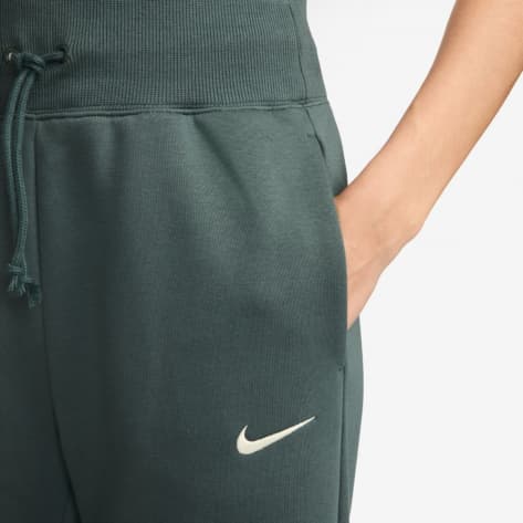 Nike Damen Hose Phoenix Fleece High-Waist Wide-Leg Sweatpants DQ5615-338 M Vintage Green/Sail | M