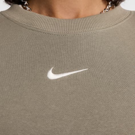 Nike Damen Pullover Phoenix Fleece Oversized Crew Sweatshirt DQ5733-320 S Light Army/Sail | S