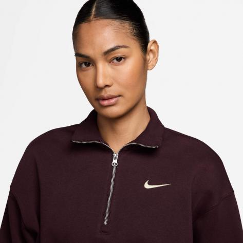 Nike Damen Pullover Oversize 1/2-Zip Phoenix FL. Sweatshirt DQ5767 