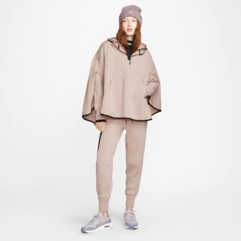 Nike Damen Poncho Sportswear Tech Fleece DV5250-601 L Pink Oxford/Black | L