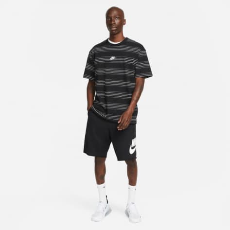 Nike Herren Short Sport Essentials French Terry Alumni Shorts DX0502-010 XXXL Black/White/White | XXXL