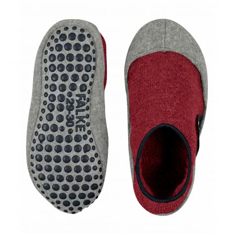 Falke Kinder Hausschuhe Cosy Slipper 12995-8074 23-24 Red Pepper | 23-24