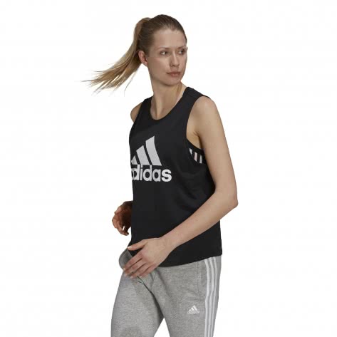 adidas Damen Tank Top ESSENTIALS BIG LOGO GS1359 S Black/White | S