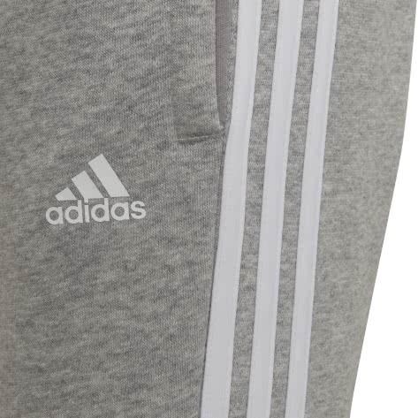 adidas Kinder Trainingshose 3 Stripes Essentials Pant H65793 104 Medium Grey Heather/White | 104