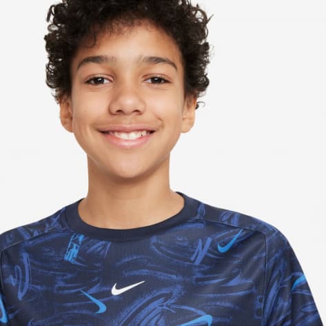 Nike Jungen T-Shirt Multi Big Kids Boys HF4250-480 147-158 Game Royal/Midnight | 147-158