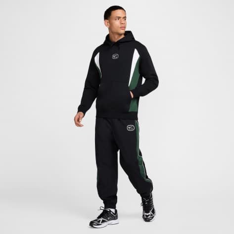 Nike Herren Kapuzenpullover AIR PO HOODY FLC HM0175-011 L Black/Fir/White/White | L