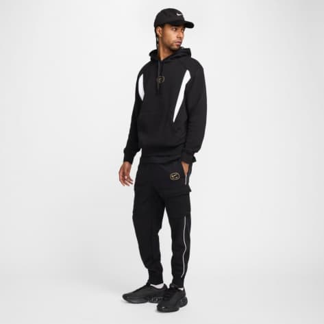 Nike Herren Trainingshose AIR CARGO PANT FLC HM0180-010 M Black/Metallic Gold | M