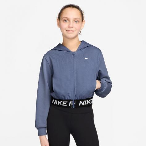 Nike Mädchen Kapuzenjacke Pro Dri-FIT Flc Hdie HQ9312 