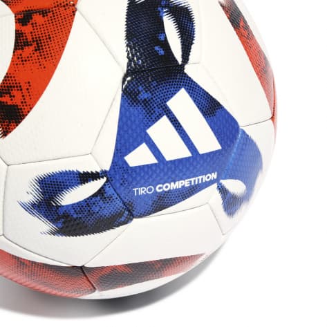 adidas Fussball Tiro Competition Ball HT2426 4 White/Black/Tmsoor/Royal Blue | 4