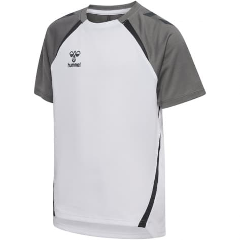 Hummel Kinder Trikot LEAD 2.0 JERSEY S/S KIDS 223741-9396 140 White/Steel Gray | 140