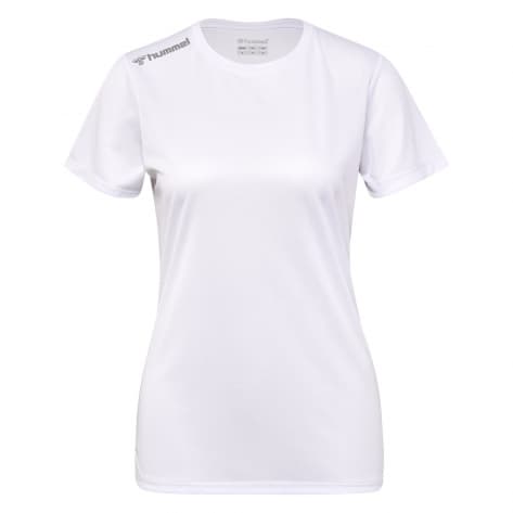 Hummel Damen T-Shirt hmlRun S/S Jersey 227243-9001 M White | M
