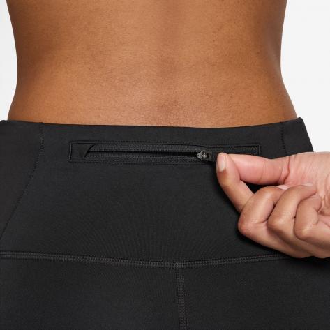 Nike Damen Tight DF Tempo HR 7/8 Tight HV3749-010 S Black/Reflective Silver | S