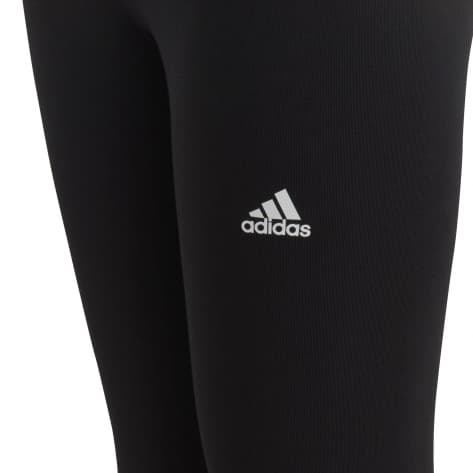 adidas Mädchen Leggings Essentials Linear Logo Cotton Leggings 
